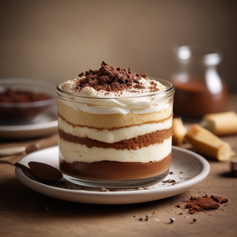 Decadent Bread Tiramisu with Coffee and Curd