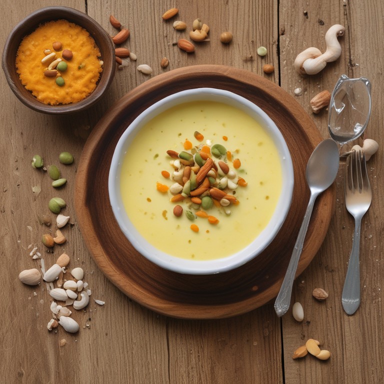 Saffron Nut Milk Delight