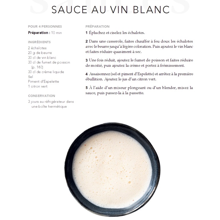 Sauce au Vin Blanc