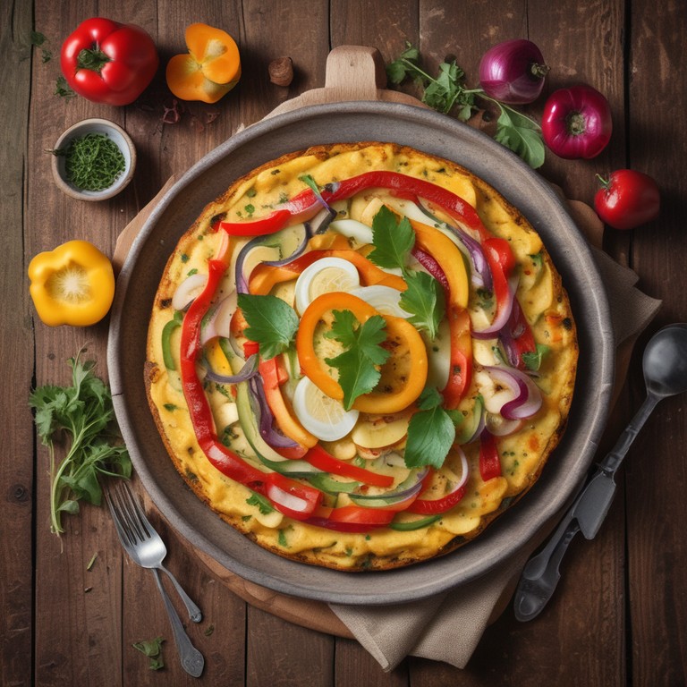 Tortilla de Plátano y Huevos