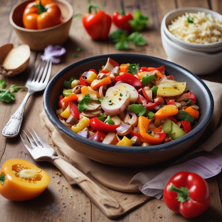 Refogado de Legumes Coloridos