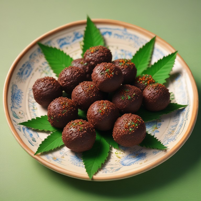 Brigadeiros au Chocolat et au Cannabis