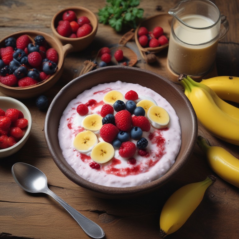 Yogur de Harina de Chontaduro