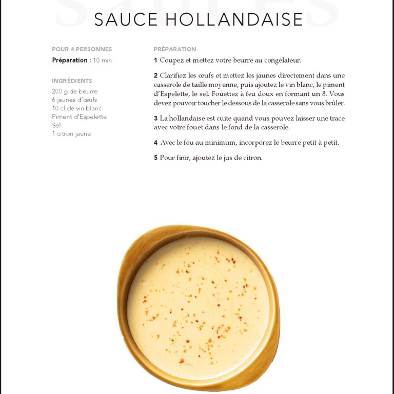 Sauce Hollandaise