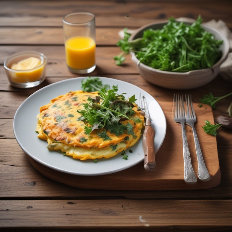 Tortilla de Acelga y Queso