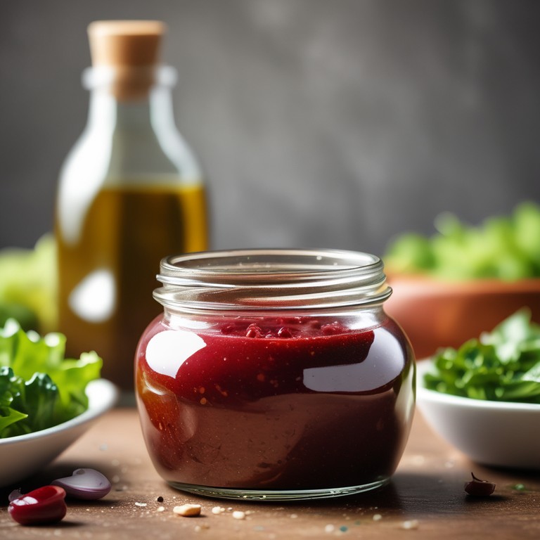 Vinaigrette Maison Parfaite au Vinaigre de Vin Rouge