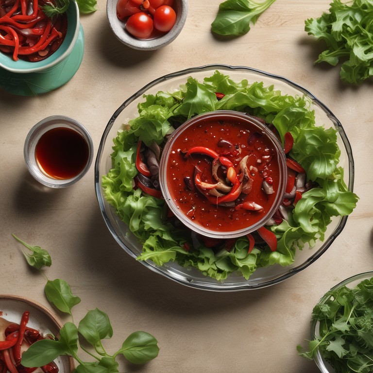 Vinaigrette Maison Parfaite au Vinaigre de Vin Rouge et Sauce Poisson