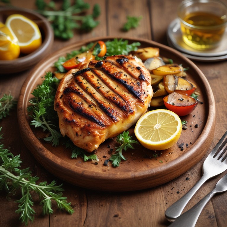 Herb-Infused Grilled Chicken Breast