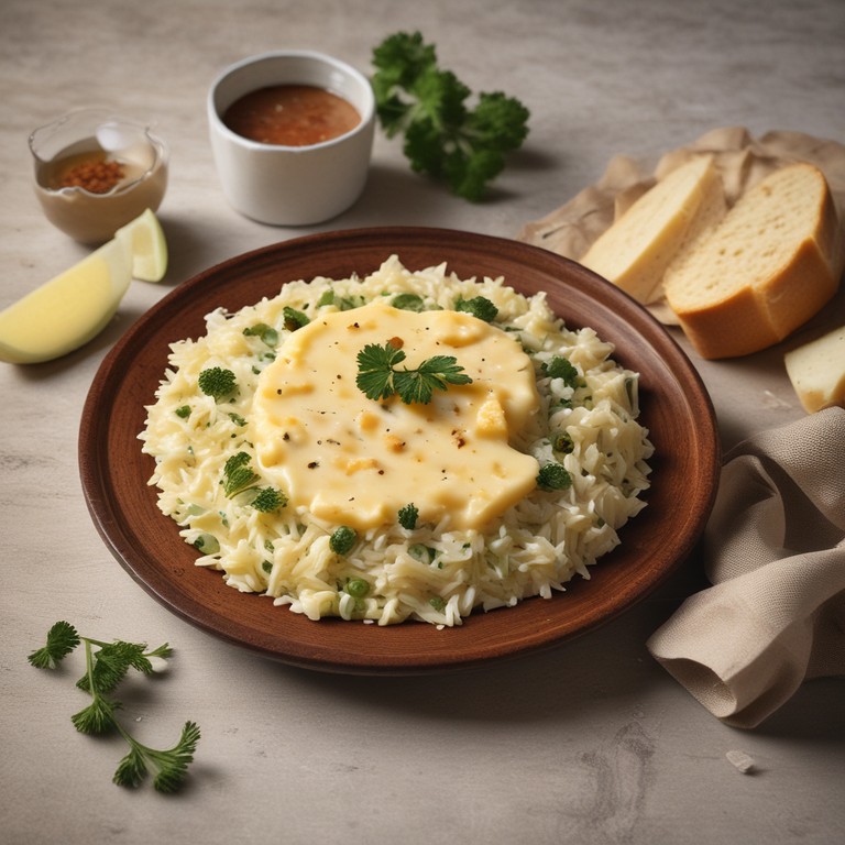 Arroz de Brócolis com Queijo Parmesão Seleta