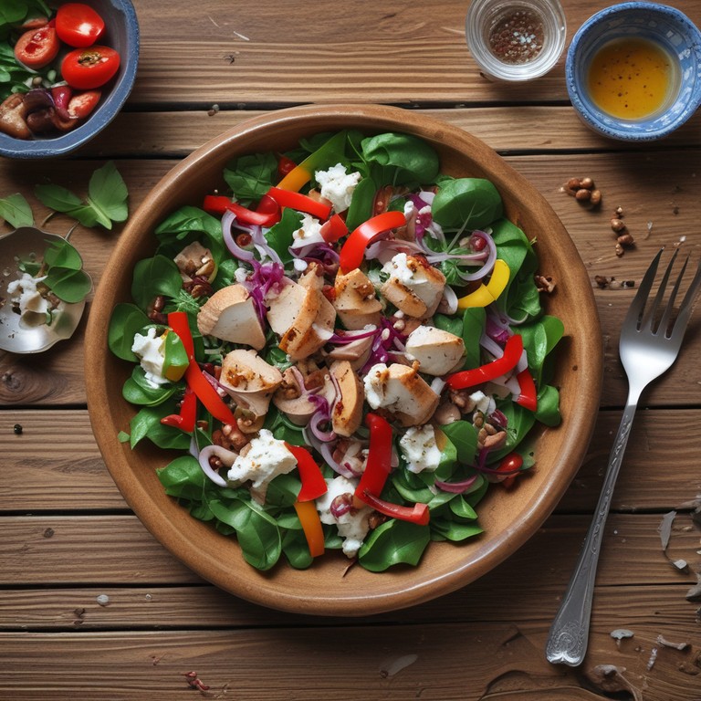 Ensalada Templada de Perdiz en Escabeche