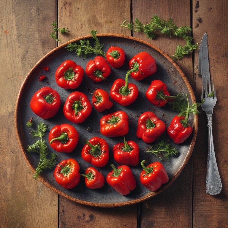 Pimientos Asados a la Barbacoa con Sabor Ahumado