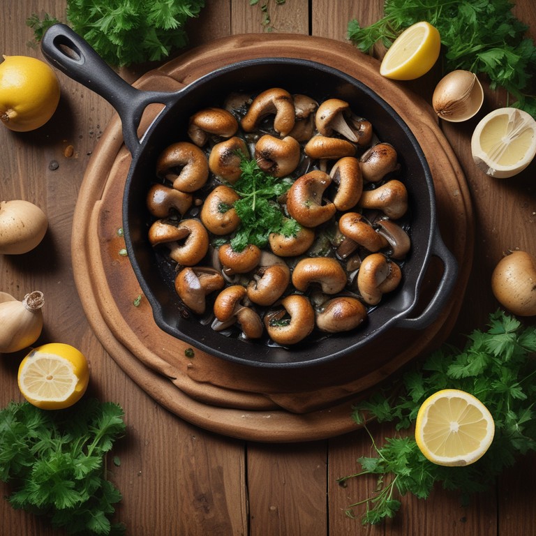Savory Garlic Butter Mushrooms