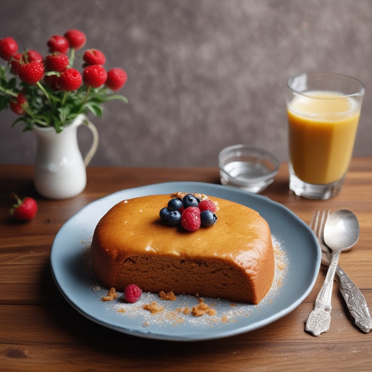 Whole Wheat Jaggery Yogurt Cake