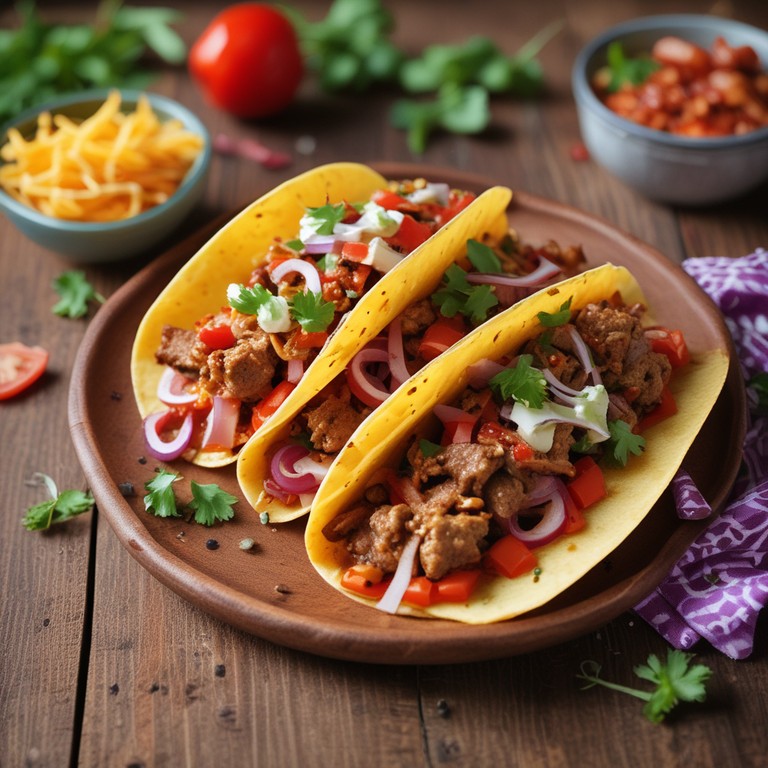Pasta Taco Schotel met Gehakt en Groenten