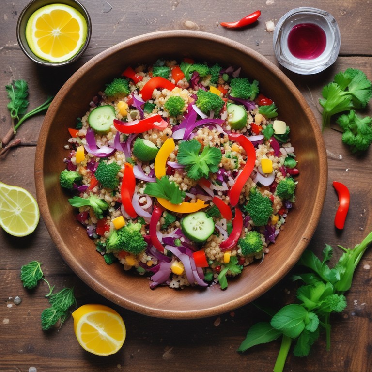Ensalada de Quinoa y Verduras para Perder Peso