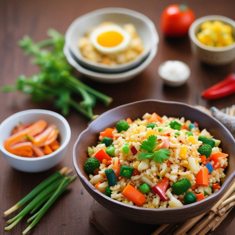 Ultimate Fried Rice with Vegetables and Egg - Mr. Cook