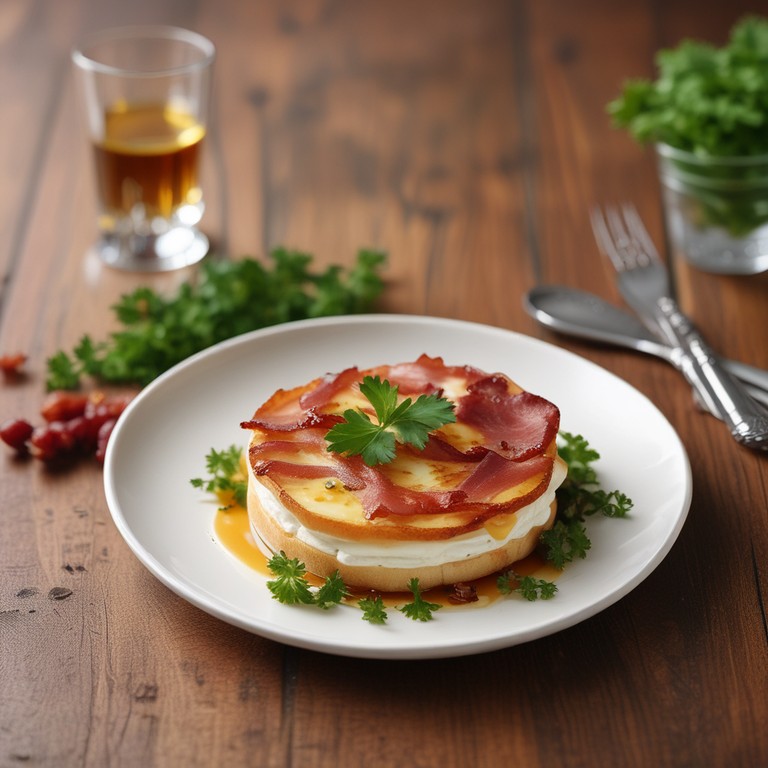 Brie Crocante com Bacon