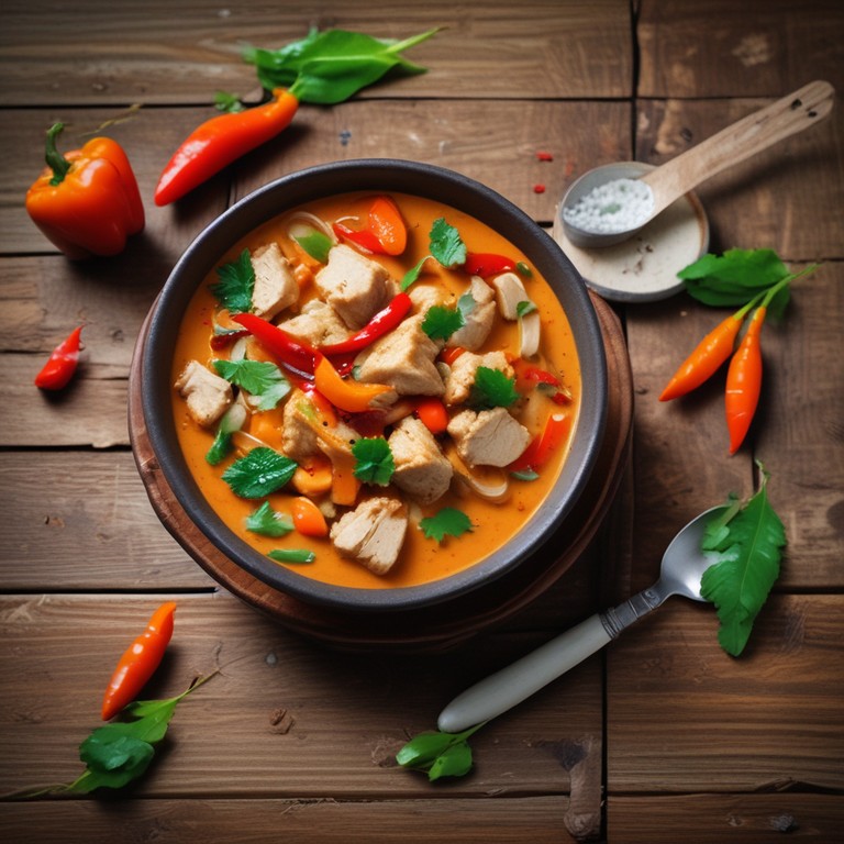 Curry Rojo Tailandés con Salsa de Ostras y Gochujang