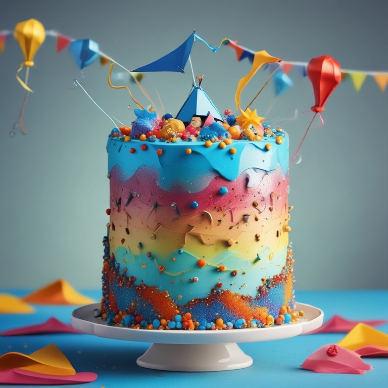 Kite in a Sky Cake