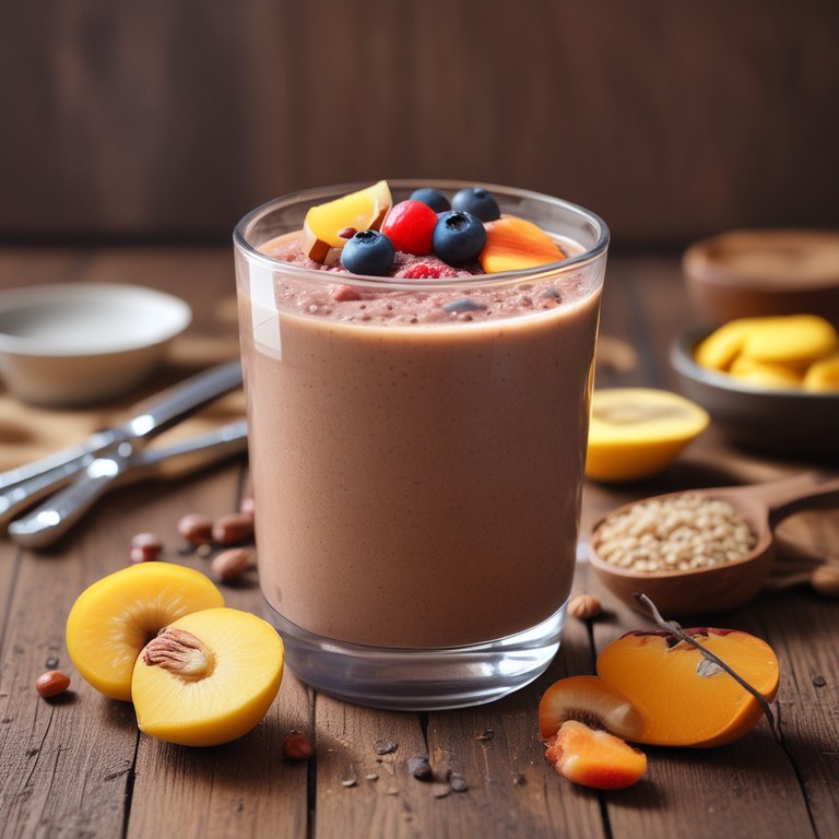 Nutritious Ragi Malt Drink with a Creamy Texture