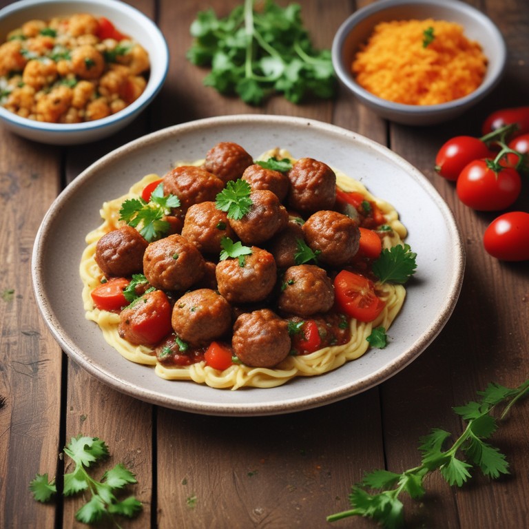 Boulette de Viande Hachée en Semoule