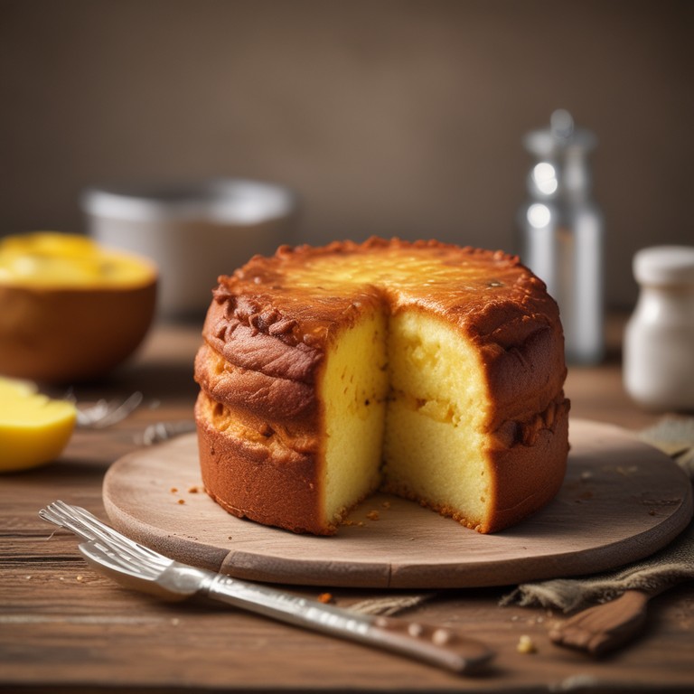 Bolo de Ovos na Air Fryer