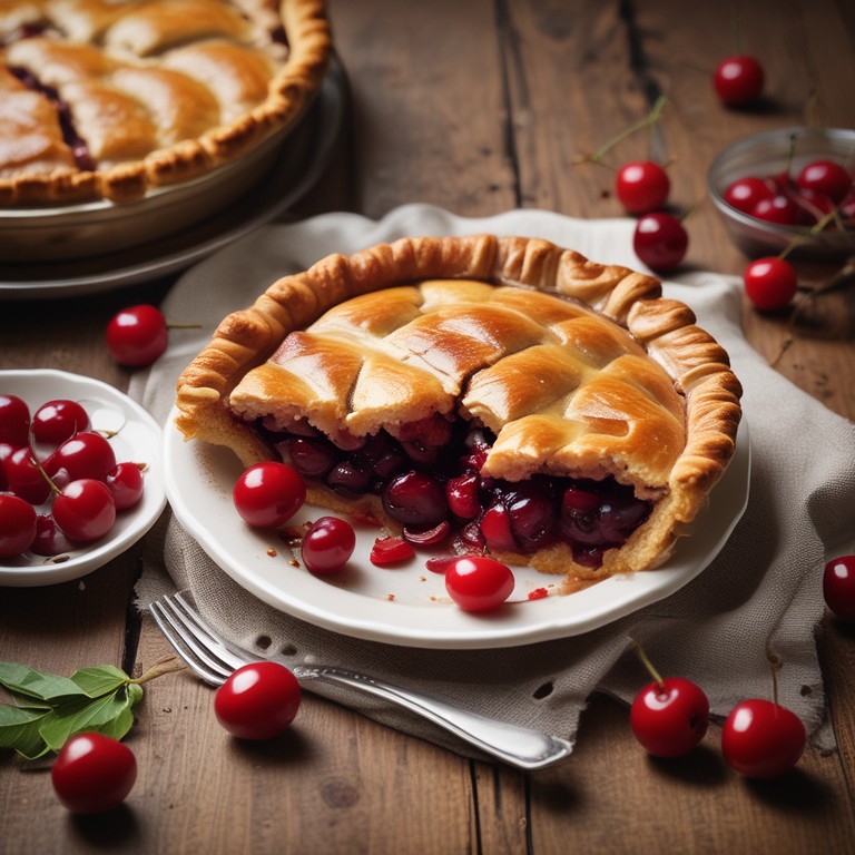 Decadent Cherry Pie with a Buttery Crust
