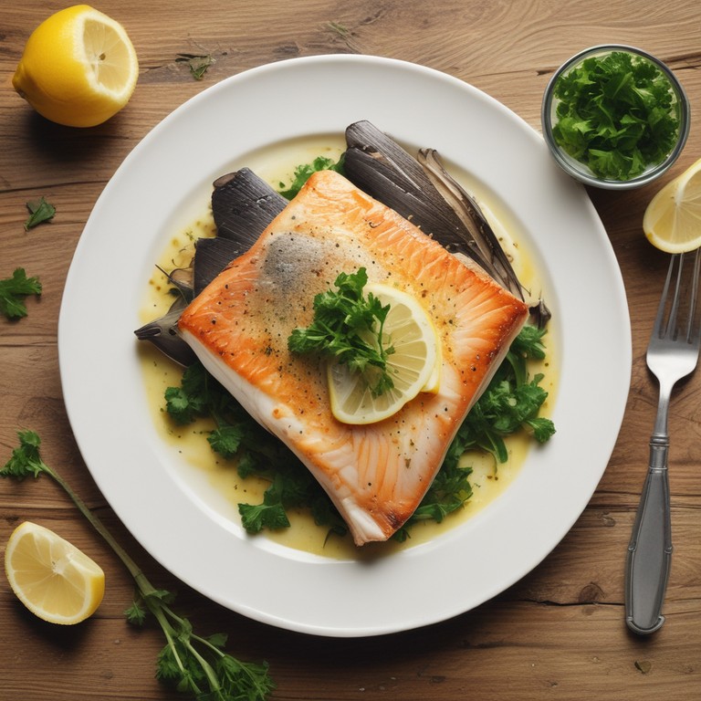 Lemon Butter Sauce for Fish