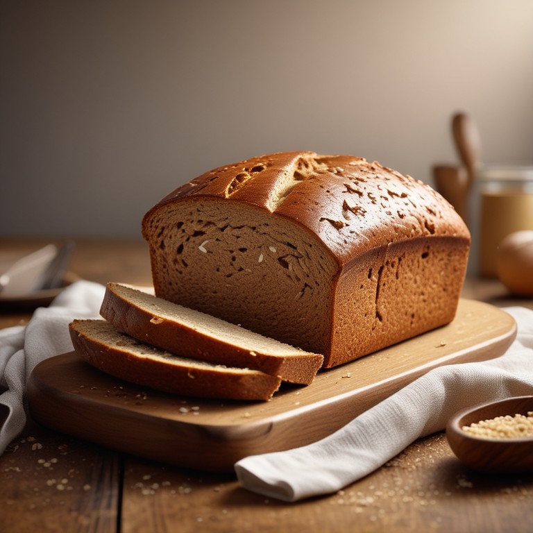 Hearty Whole Wheat Brown Bread