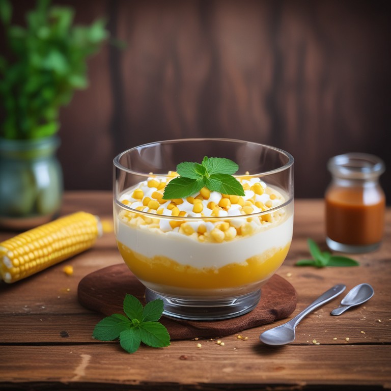 Creme de Milho com Maizena e Ovos