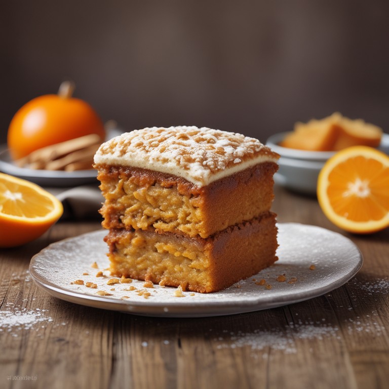 Bolo de Laranja com Aveia