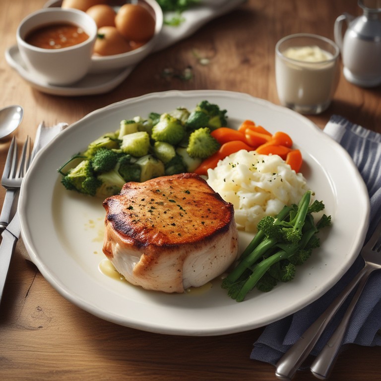 Creamy Onion Pork Chops
