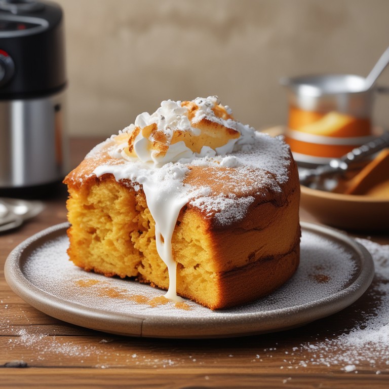 Bolo Doce de Air Fryer