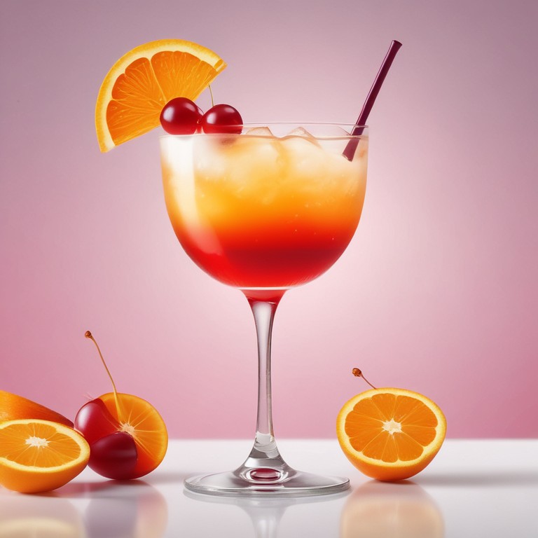 Sunset Citrus Cocktail