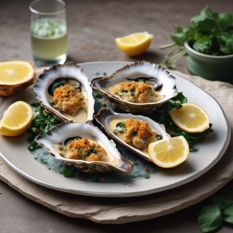 Classic Oyster Rockefeller
