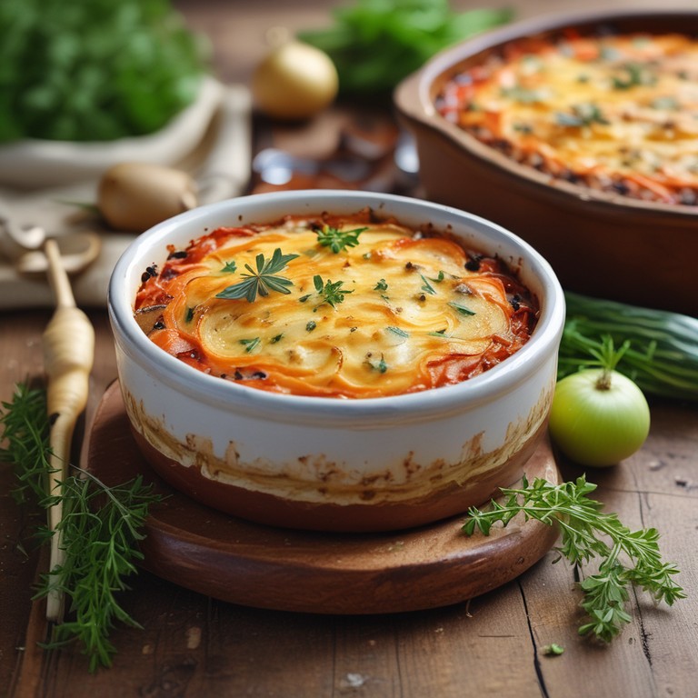 Gratin de Légumes Rôtis