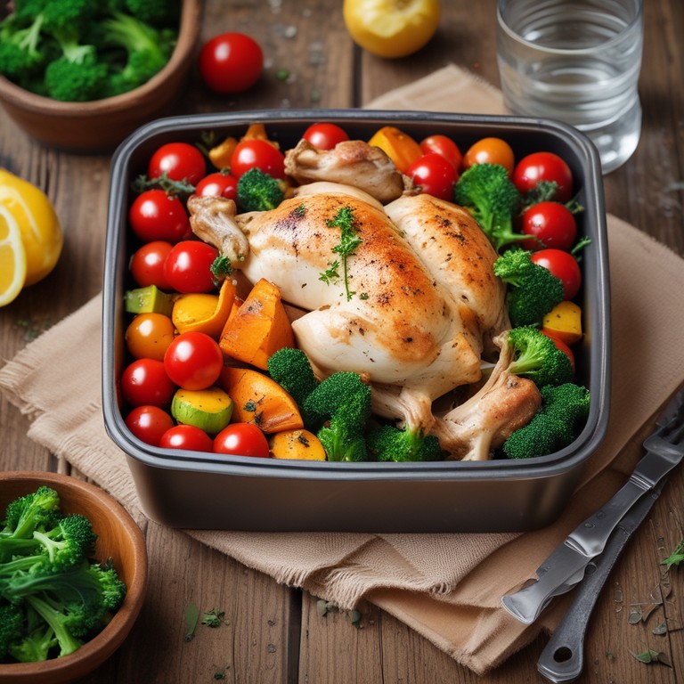 Savory Herb Chicken Leg Meal Prep