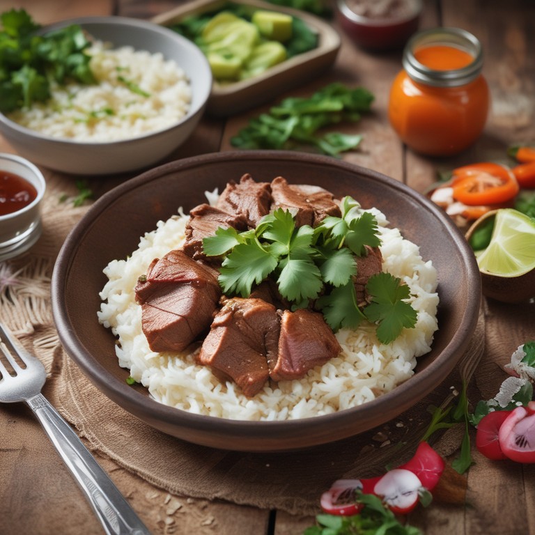Carne com Coco Deliciosa