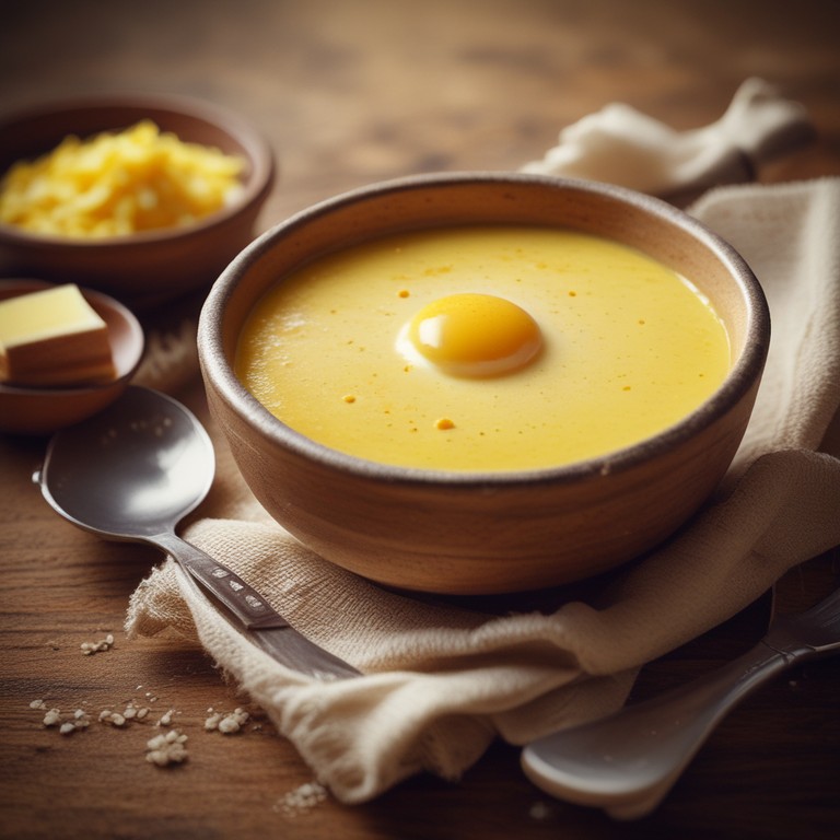 Fubá com Ovos e Leite Cremoso