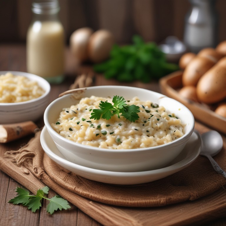 Risotto Cremoso de Champiñones