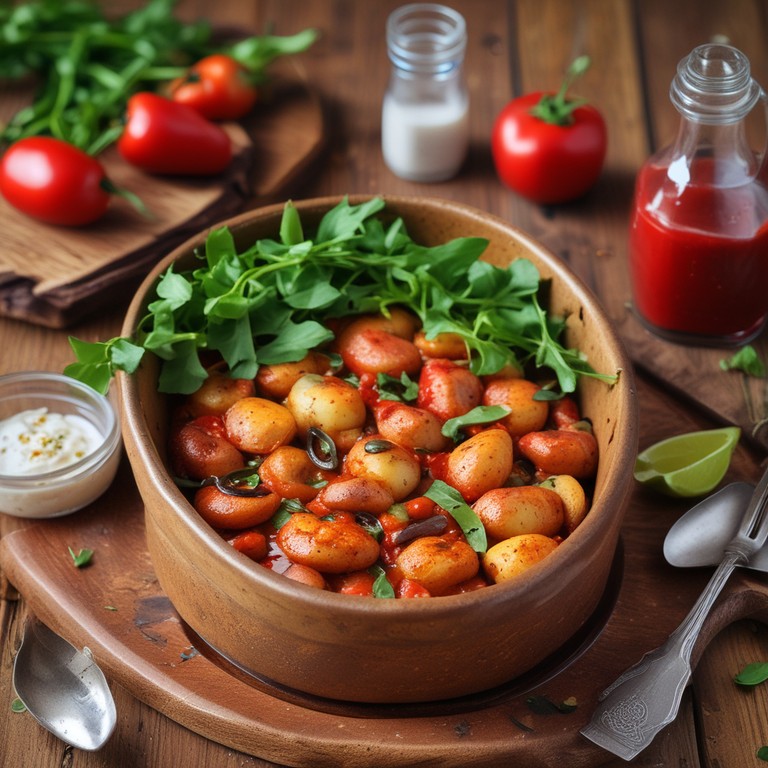 Spicy Peri Peri Potato Bake
