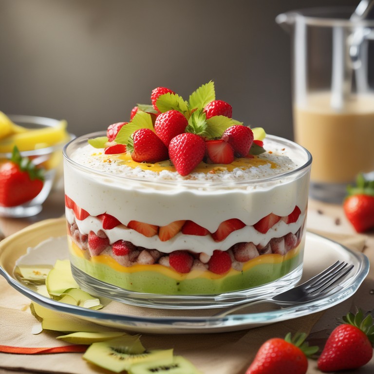 Sobremesa Frutal Sem Condensado