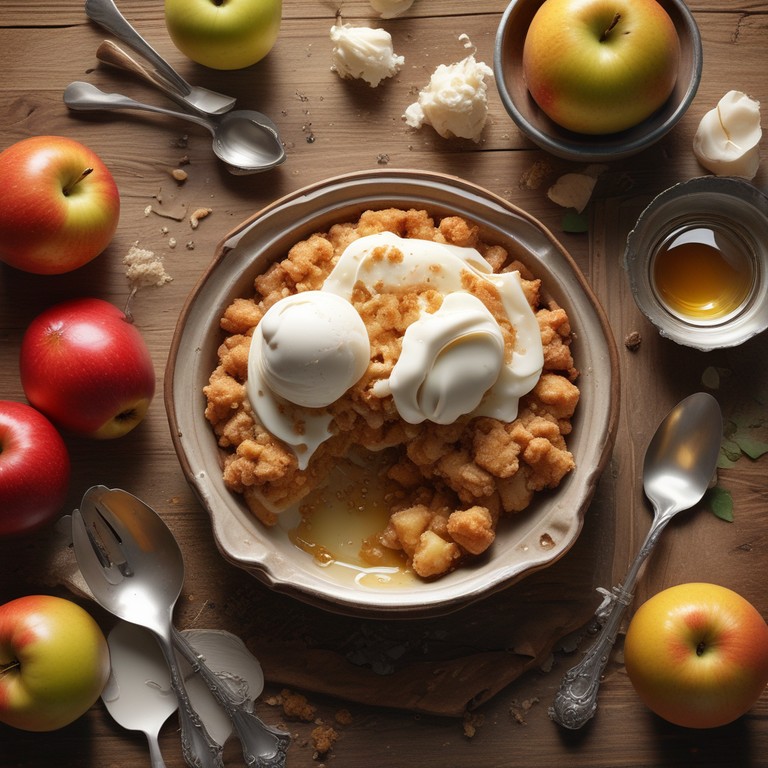 Crumble aux Pommes Parfait