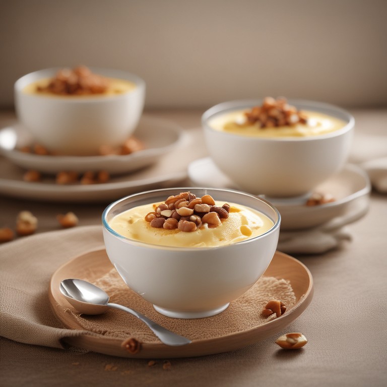 Creamy Milk Maid Wheat Flour Pudding
