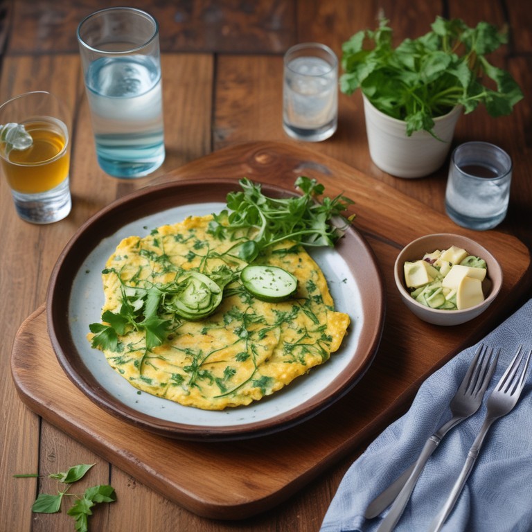 Omelette de Courgettes Savoureuse