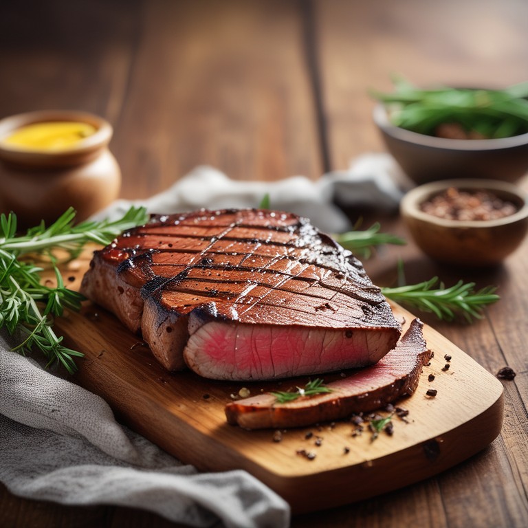 Picanha com Sal Grosso e Mostarda