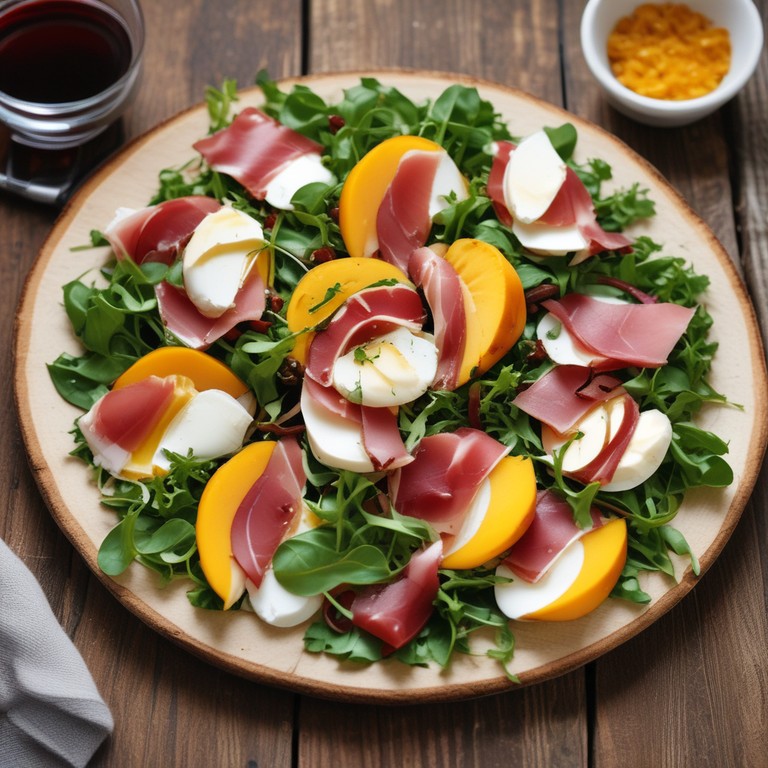 Mango Prosciutto Delight with Balsamic Glaze