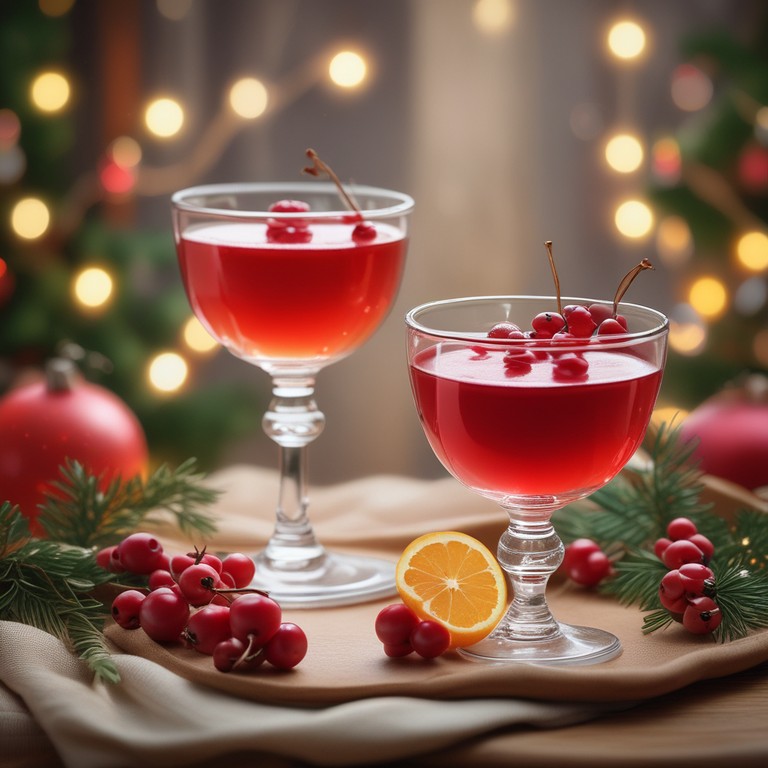 Festive Christmas Cordials