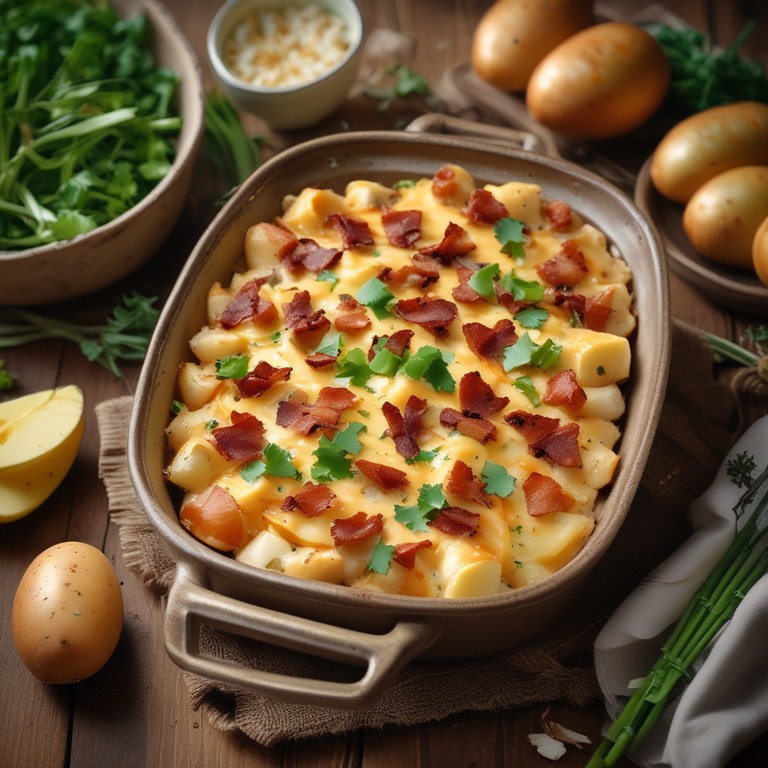 Creamy Wedding Potatoes with Garlic and Herbs