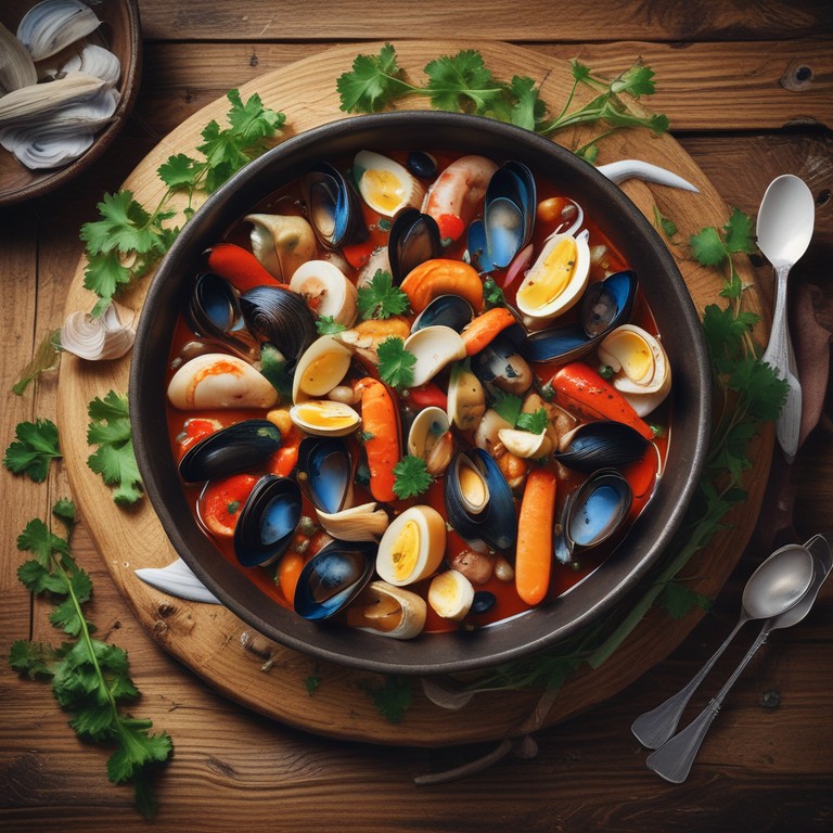 Fusión de Sabores: Guiso de Pescado con Toques del País Vasco, Sicilia, Canarias y Azores